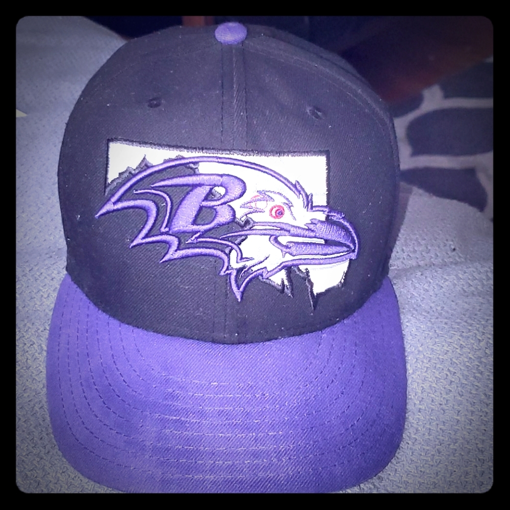 Ravens 59/50 fitted(MD state reflection)hat 7 1/8